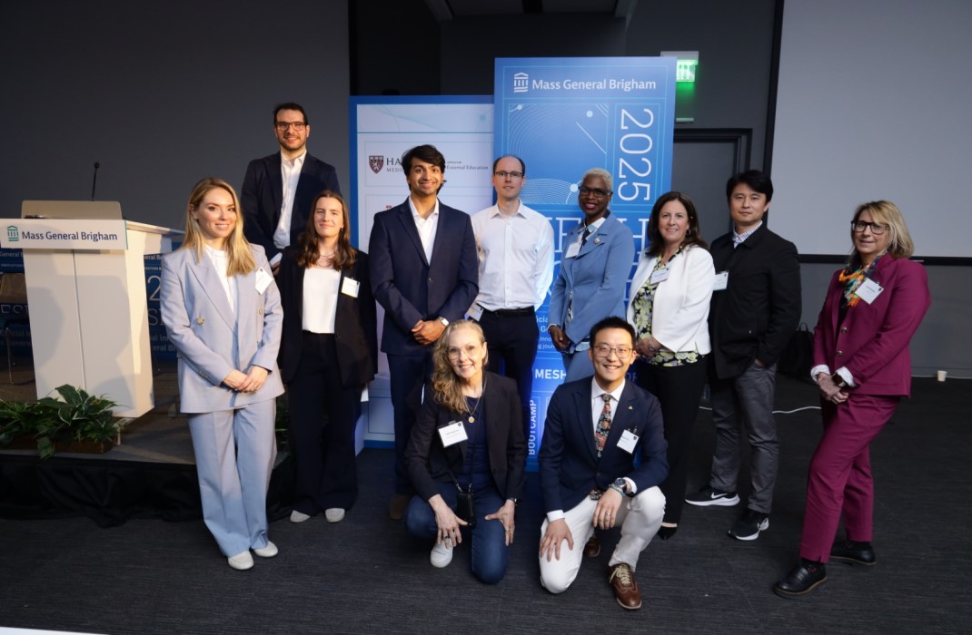 2025 MESH Disruptive Innovation Prize finalists following their pitch presentations at MESH Core