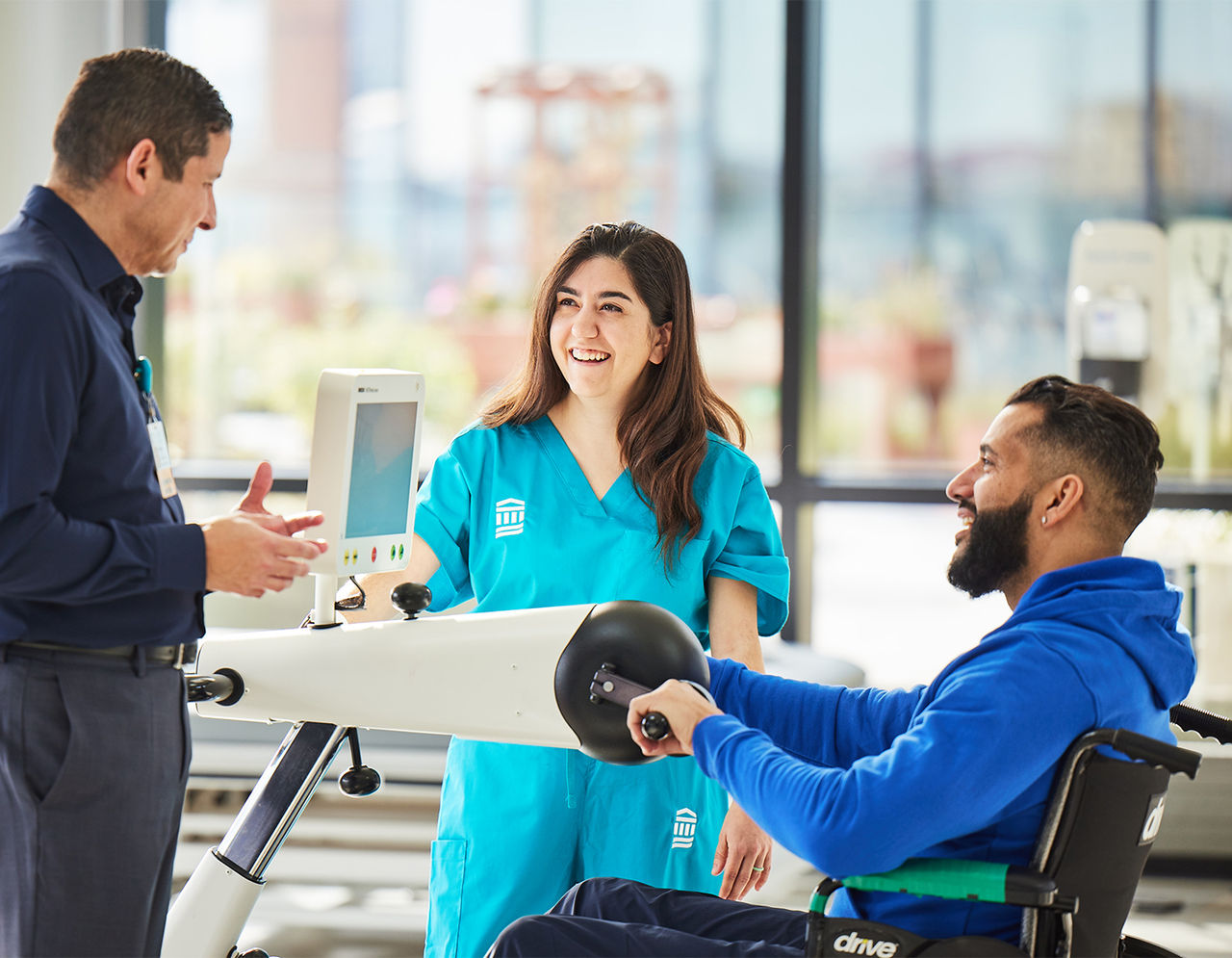 Ortho rehab at Spaulding Rehabilitation